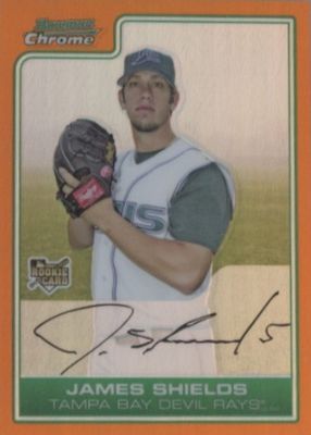 2006 Bowman Draft Picks & Prospects #BDP54 Chrome - Orange Refractor /25