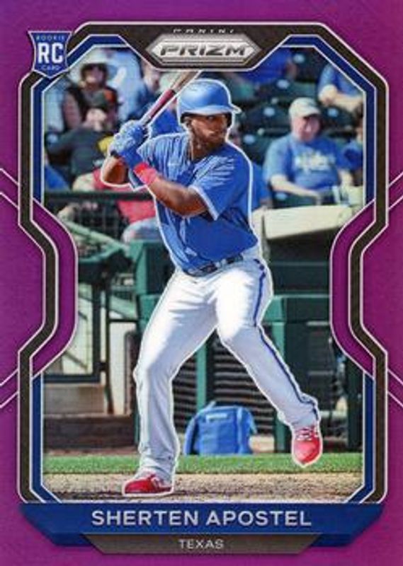 Sherten Apostel 2021 Prizm #110 Purple Rookie RAW