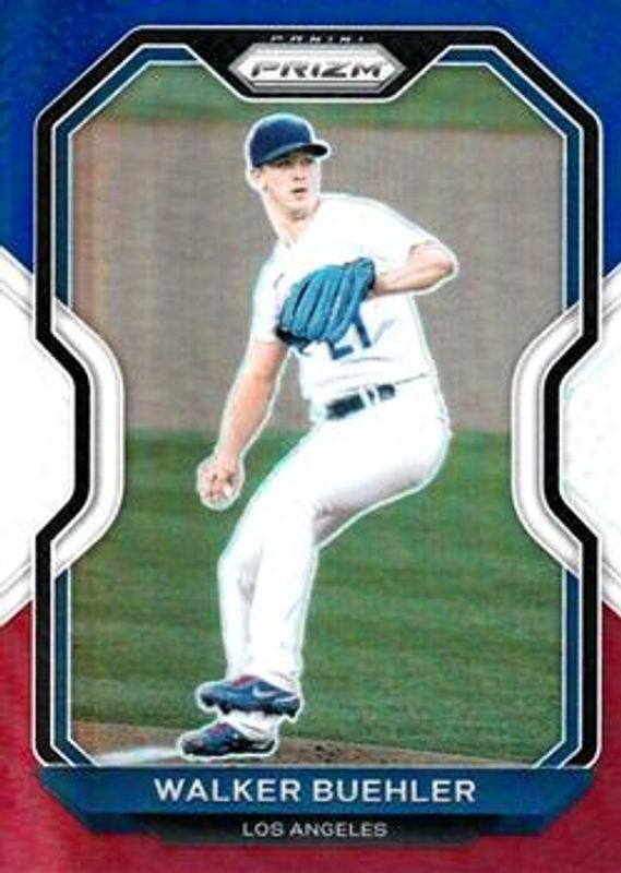 2021 Prizm #152 Red White Blue