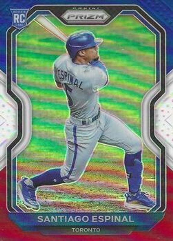 2021 Prizm #72 Red White Blue