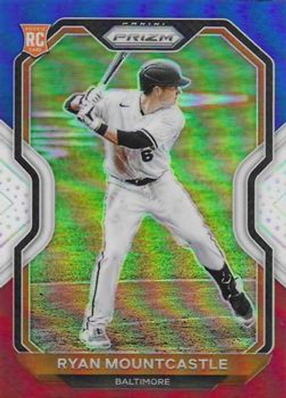 Ryan Mountcastle 2021 Prizm #131 Red White Blue Rookie RAW