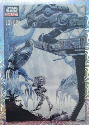 2023 Topps Chrome Star Wars Galaxy #38 Mojo Refractor /50