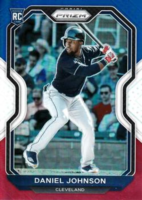 Daniel Johnson 2021 Prizm #170 Red White Blue Rookie RAW