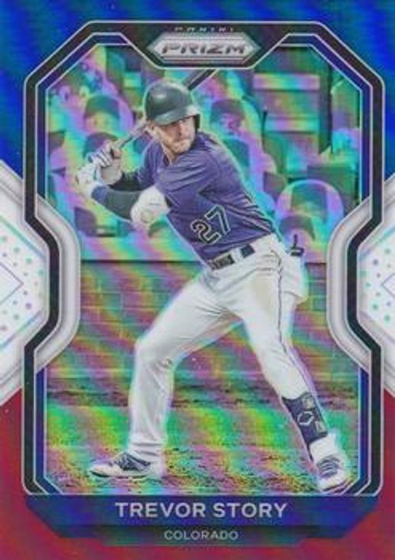 2021 Prizm #23 Red White Blue