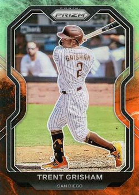 Trent Grisham 2021 Prizm #159 Cosmic Haze RAW