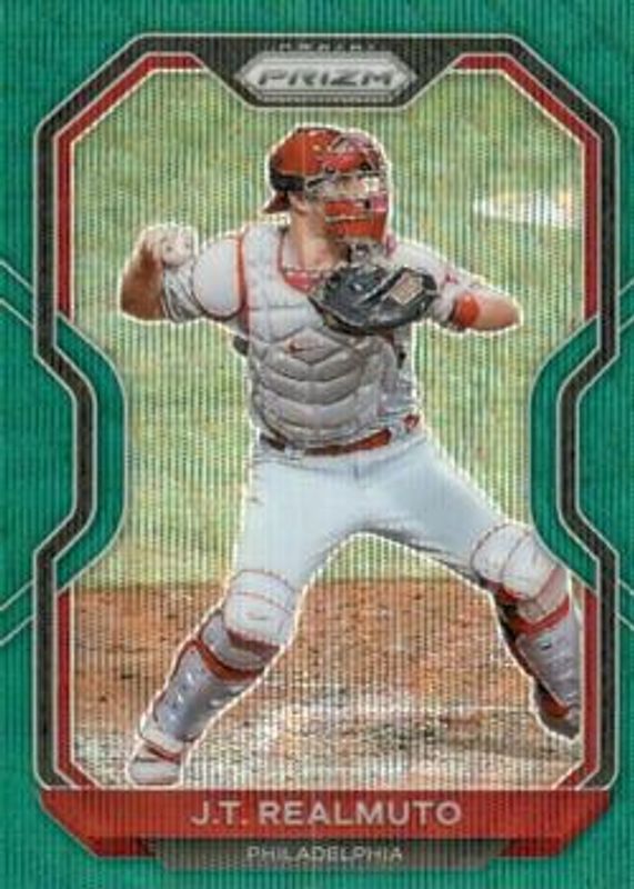 2021 Prizm #214 Green Wave