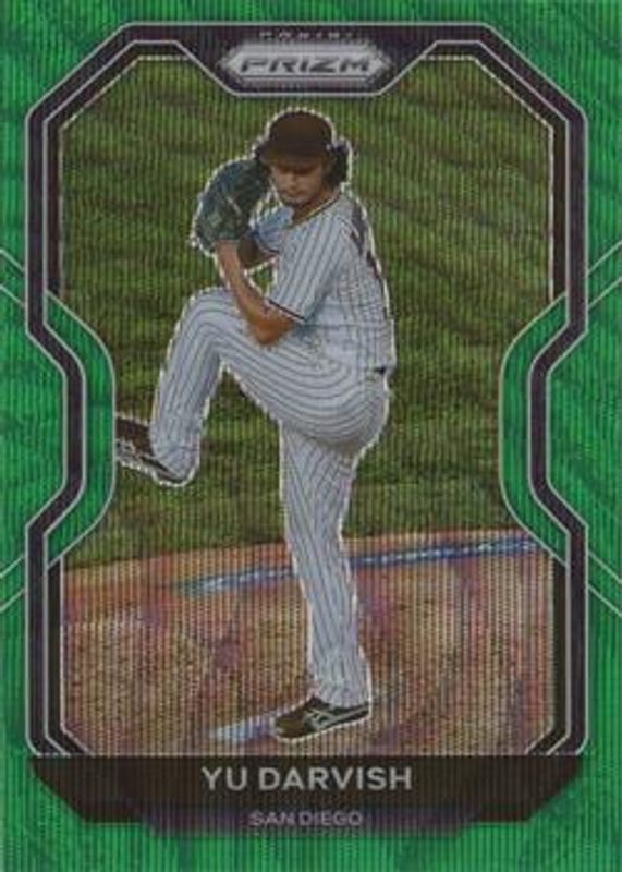2021 Prizm #142 Green Wave