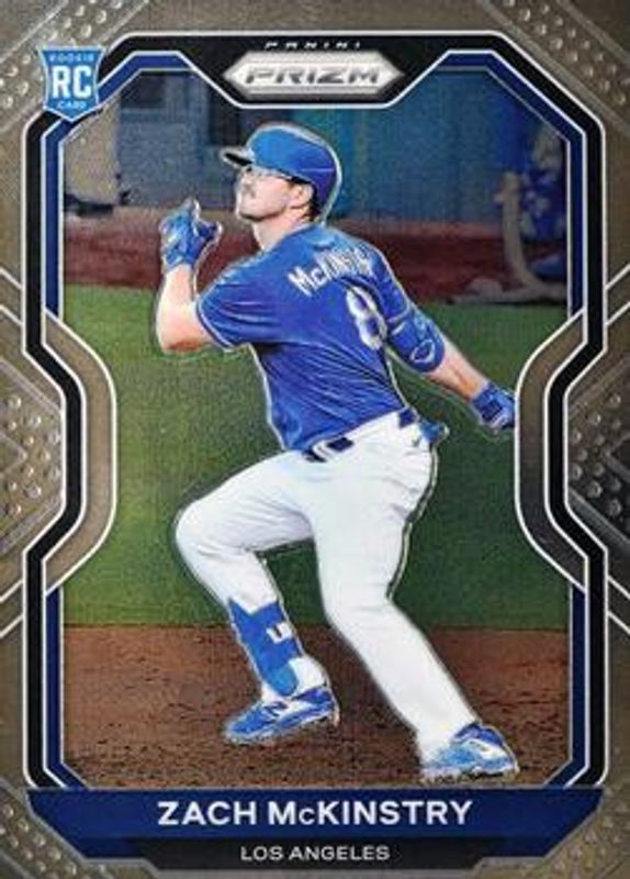 Zach McKinstry 2021 Prizm #92 Base Rookie RAW