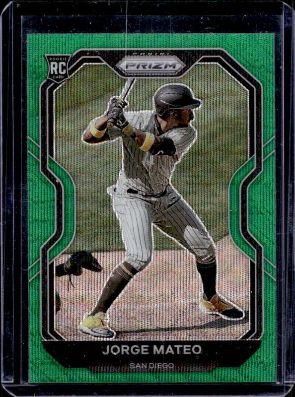 2021 Prizm #196 Green Wave