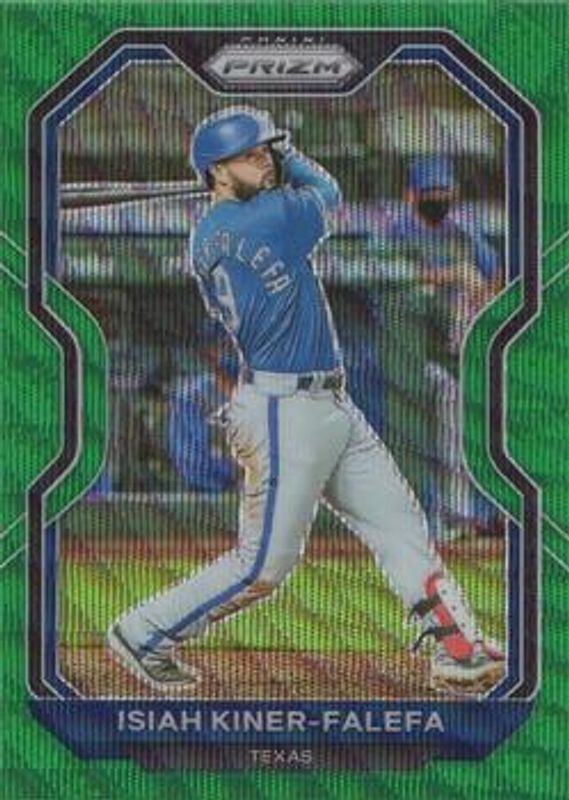 2021 Prizm #15 Green Wave