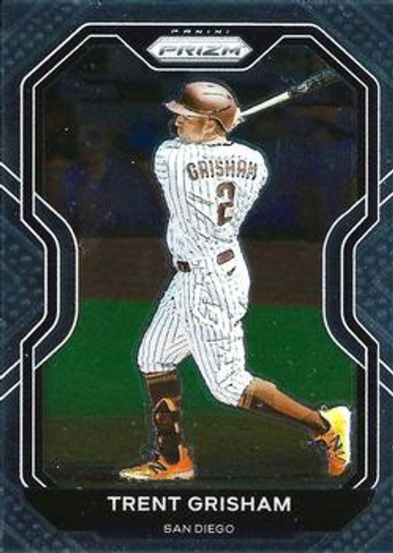 Trent Grisham 2021 Prizm #159 Base RAW