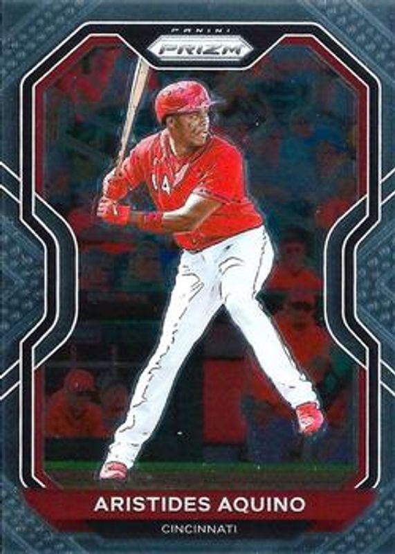 Aristides Aquino 2021 Prizm #208 Base RAW