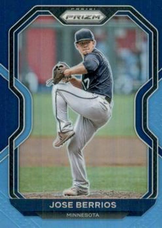 2021 Prizm #44 Navy Blue-Carolina Blue