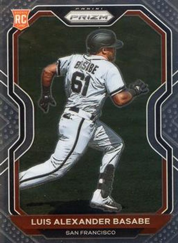 Luis Basabe 2021 Prizm #103 Base Rookie RAW