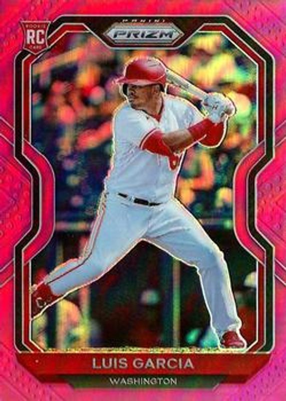 Luis Garcia (Phillies) 2021 Prizm #57 Pink RAW