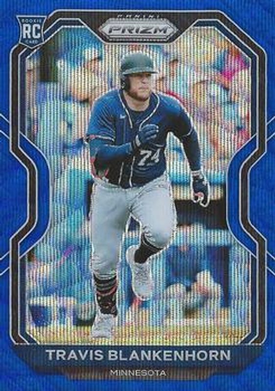 2021 Prizm #122 Blue Wave /60