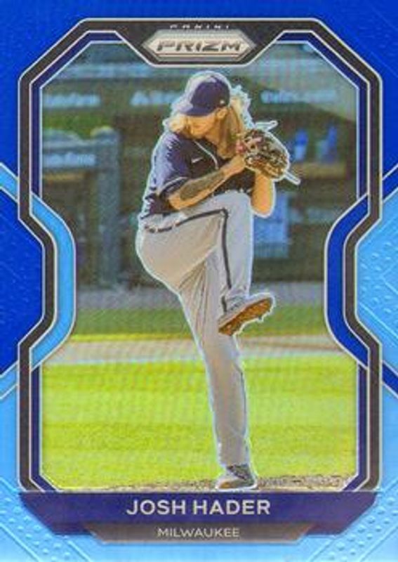 2021 Prizm #162 Navy Blue-Carolina Blue