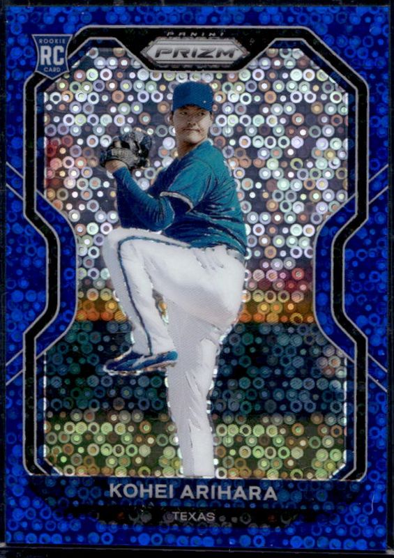 Kohei Arihara 2021 Prizm #164 Blue Donut Circles /199 Rookie RAW
