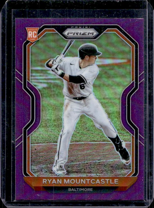 Ryan Mountcastle 2021 Prizm #131 Purple Rookie RAW
