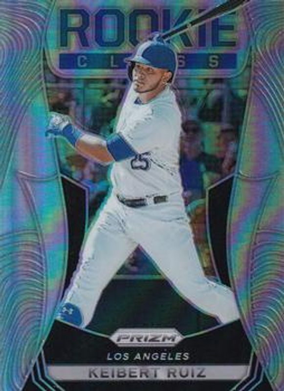 Keibert Ruiz 2021 Prizm #RC17 Rookie Class - Silver RAW