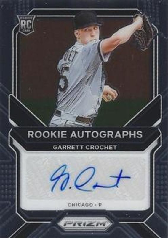 Garrett Crochet 2021 Prizm #RA-GC Rookie Autographs RAW