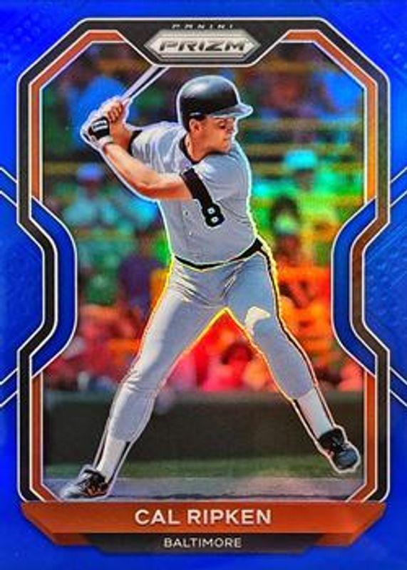 Cal Ripken 2021 Prizm #149 Blue RAW