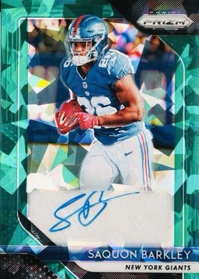 2018 Prizm #RA-SB Rookie Autographs - Green Crystals (/75)