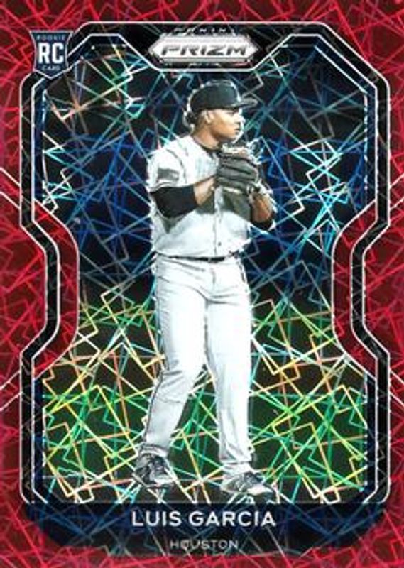 Luis Garcia (Phillies) 2021 Prizm #90 Red Velocity RAW