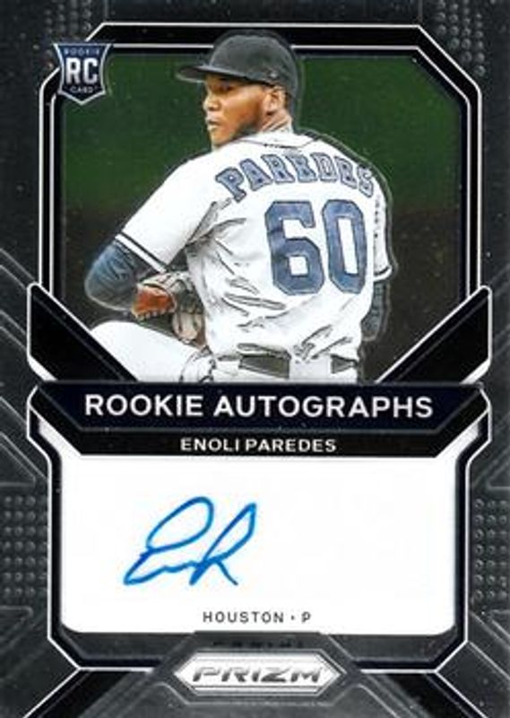 Enoli Paredes 2021 Prizm #RA-EP Rookie Autographs RAW