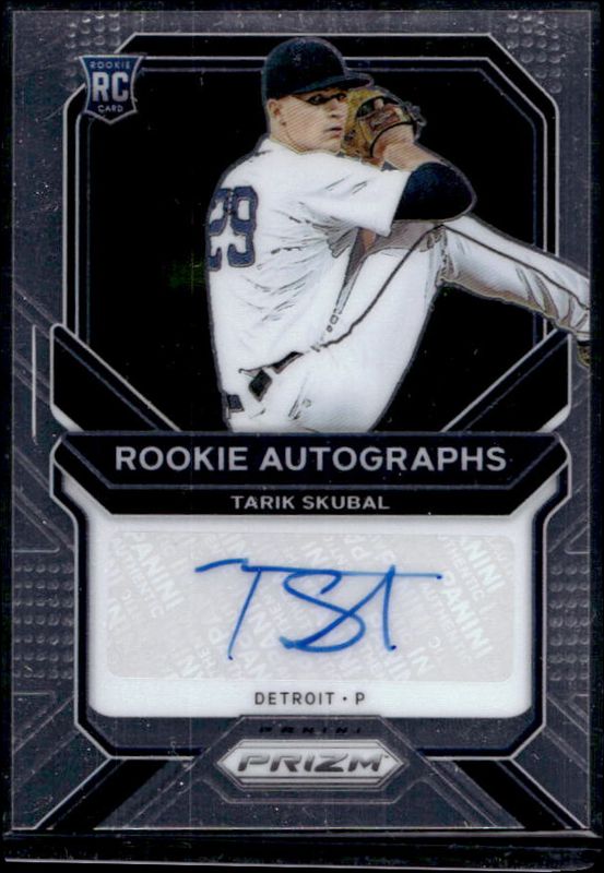 Tarik Skubal 2021 Prizm #RA-TS Rookie Autographs RAW