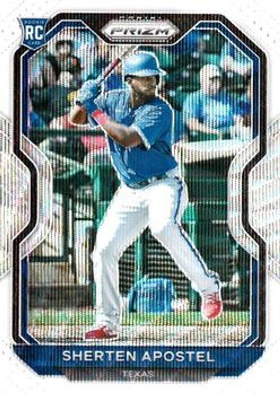 Sherten Apostel 2021 Prizm #110 White Wave Rookie RAW