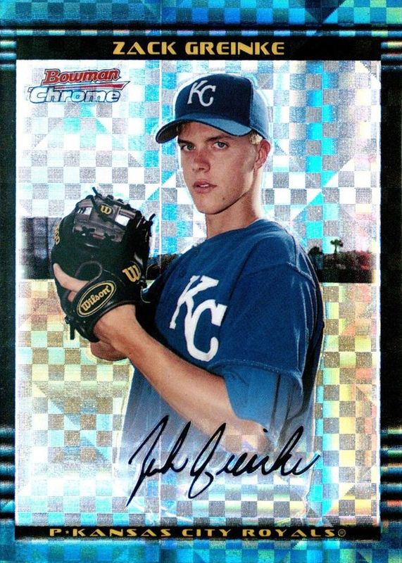 2002 Bowman Draft Picks & Prospects #BDP-6 Chrome - X-Fractor /150