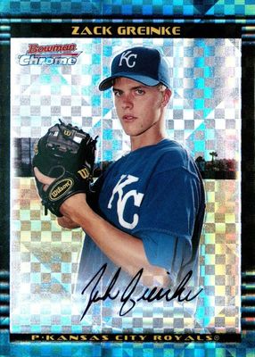 2002 Bowman Draft Picks & Prospects #BDP-6 Chrome - X-Fractor /150