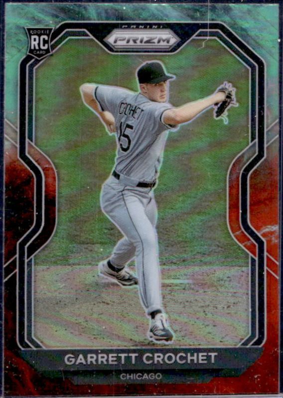 Garrett Crochet 2021 Prizm #45 Cosmic Haze Rookie RAW