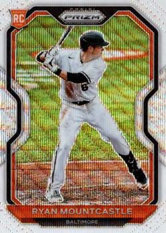 Ryan Mountcastle 2021 Prizm #131 White Wave Rookie RAW