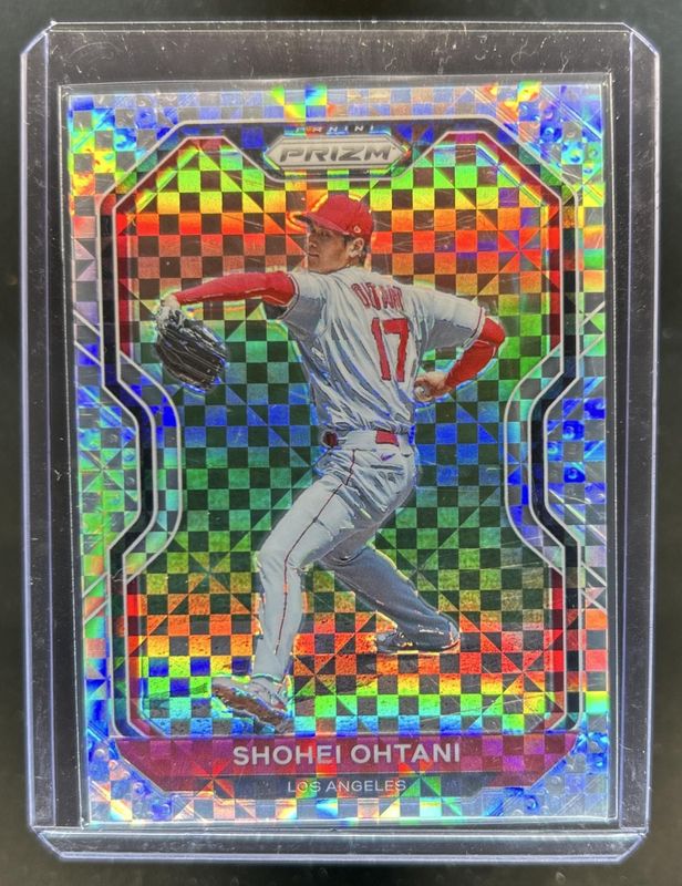 Shohei Ohtani 2021 Prizm #183 Power Plaid /75 Price Guide - Sports