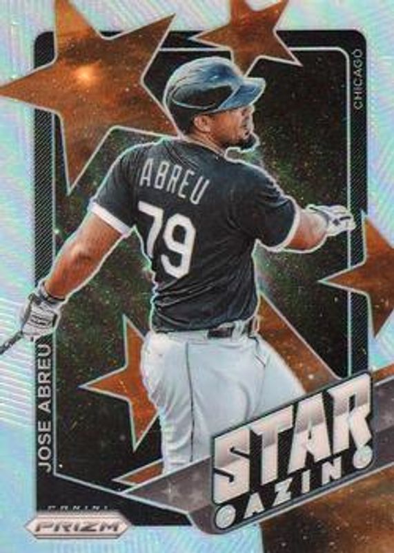 Jose Abreu 2021 Prizm #SG6 Star Gazing - Silver RAW