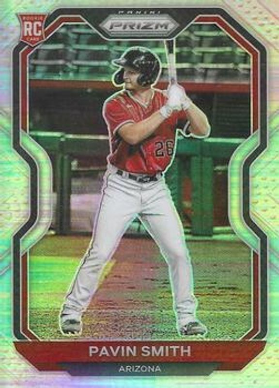 Pavin Smith 2021 Prizm #70 Silver Rookie RAW