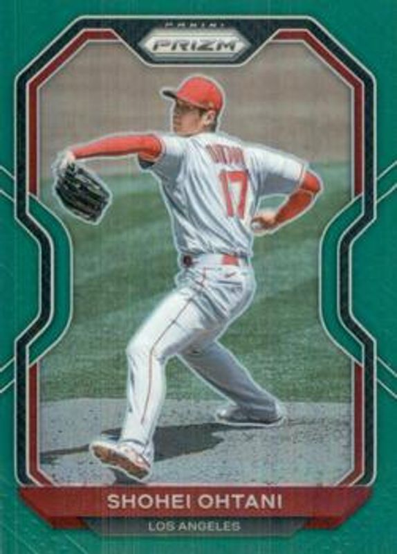 Shohei Ohtani 2021 Prizm #183 Green Price Guide - Sports Card Investor
