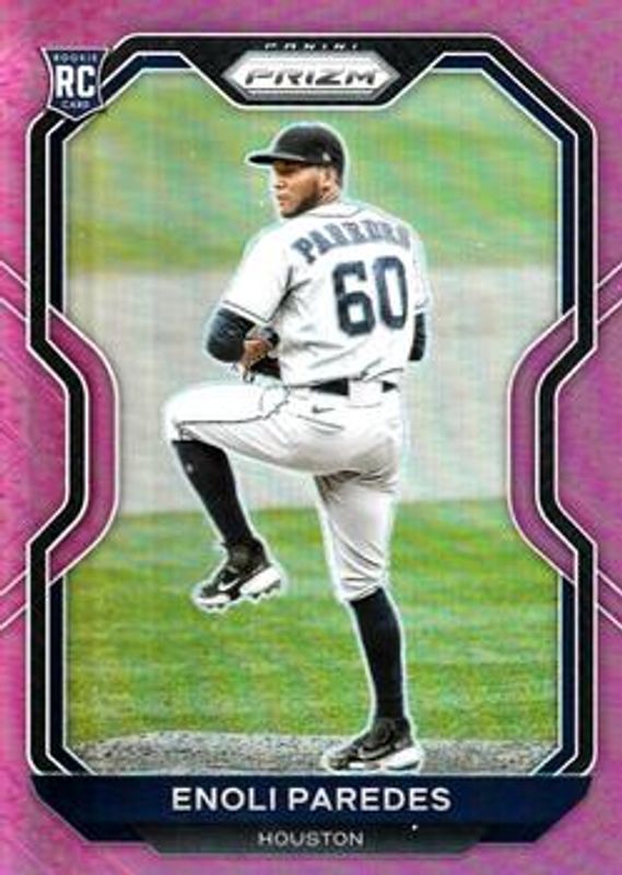 Enoli Paredes 2021 Prizm #211 Pink Rookie RAW
