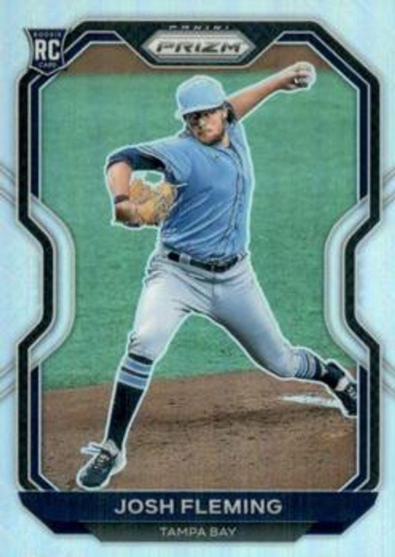 Josh Fleming 2021 Prizm #108 Silver Rookie RAW