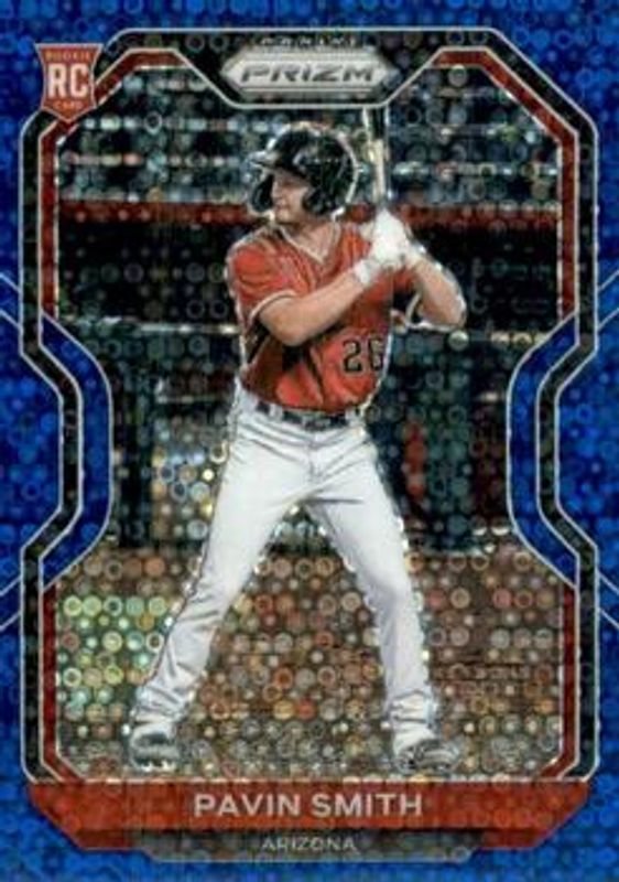 Pavin Smith 2021 Prizm #70 Blue Donut Circles /199 Rookie RAW