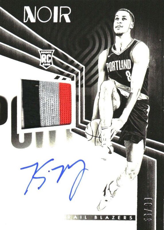 2023 Noir #301 Rookie Patch Auto Black & White /99