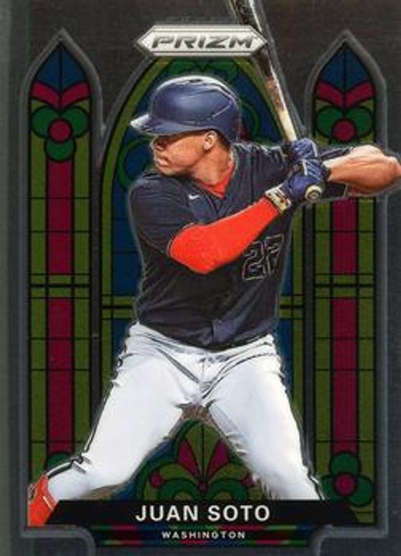 Juan Soto 2021 Prizm #SG-3 Stained Glass RAW