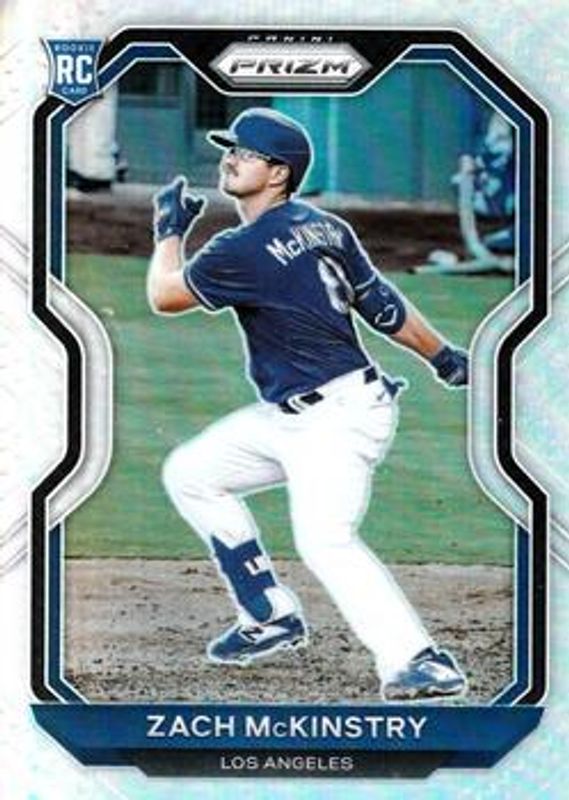 Zach McKinstry 2021 Prizm #92 Silver Rookie RAW