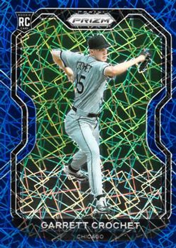 Garrett Crochet 2021 Prizm #45 Blue Velocity Rookie RAW