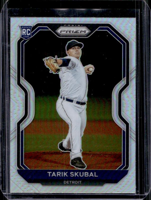 Tarik Skubal 2021 Prizm #236 Silver Rookie RAW