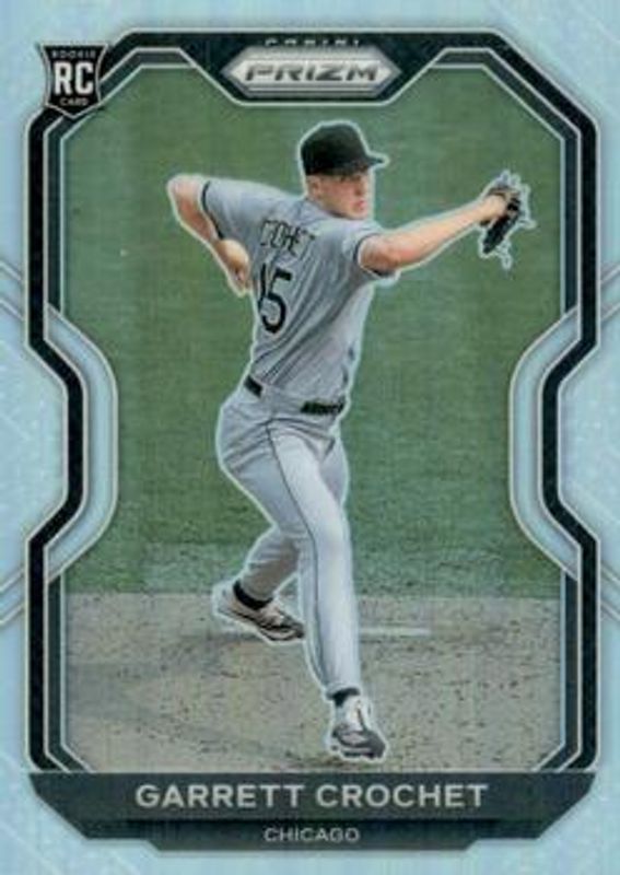 Garrett Crochet 2021 Prizm #45 Silver Rookie RAW