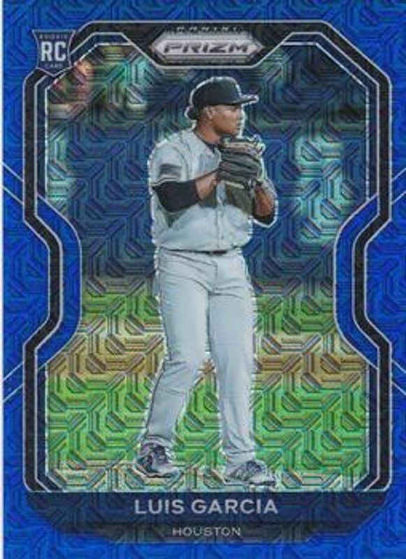 Luis Garcia (Phillies) 2021 Prizm #90 Blue Mojo /199 RAW