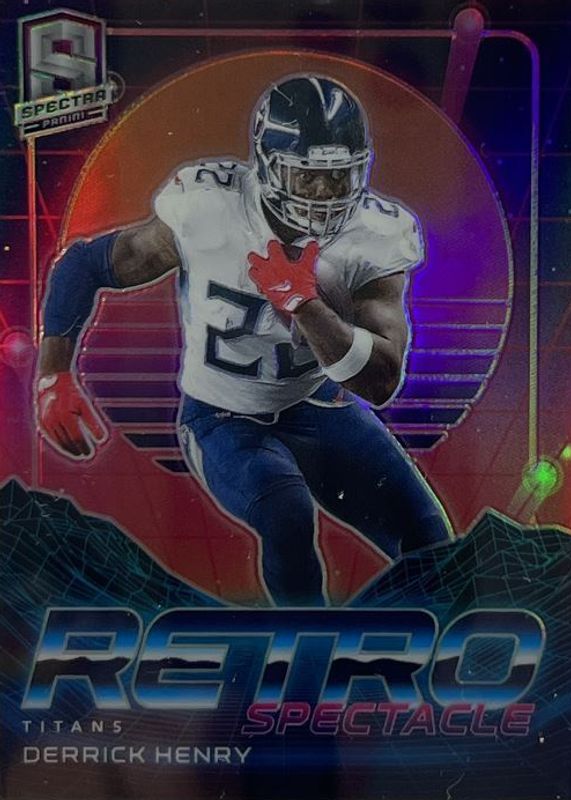 Derrick Henry 2021 Spectra #RS-27 Retro Spectacle /(SSP) RAW